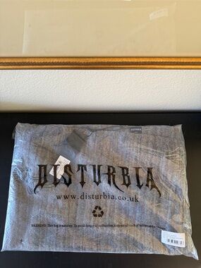 Disturbia Gray Logo Scarf